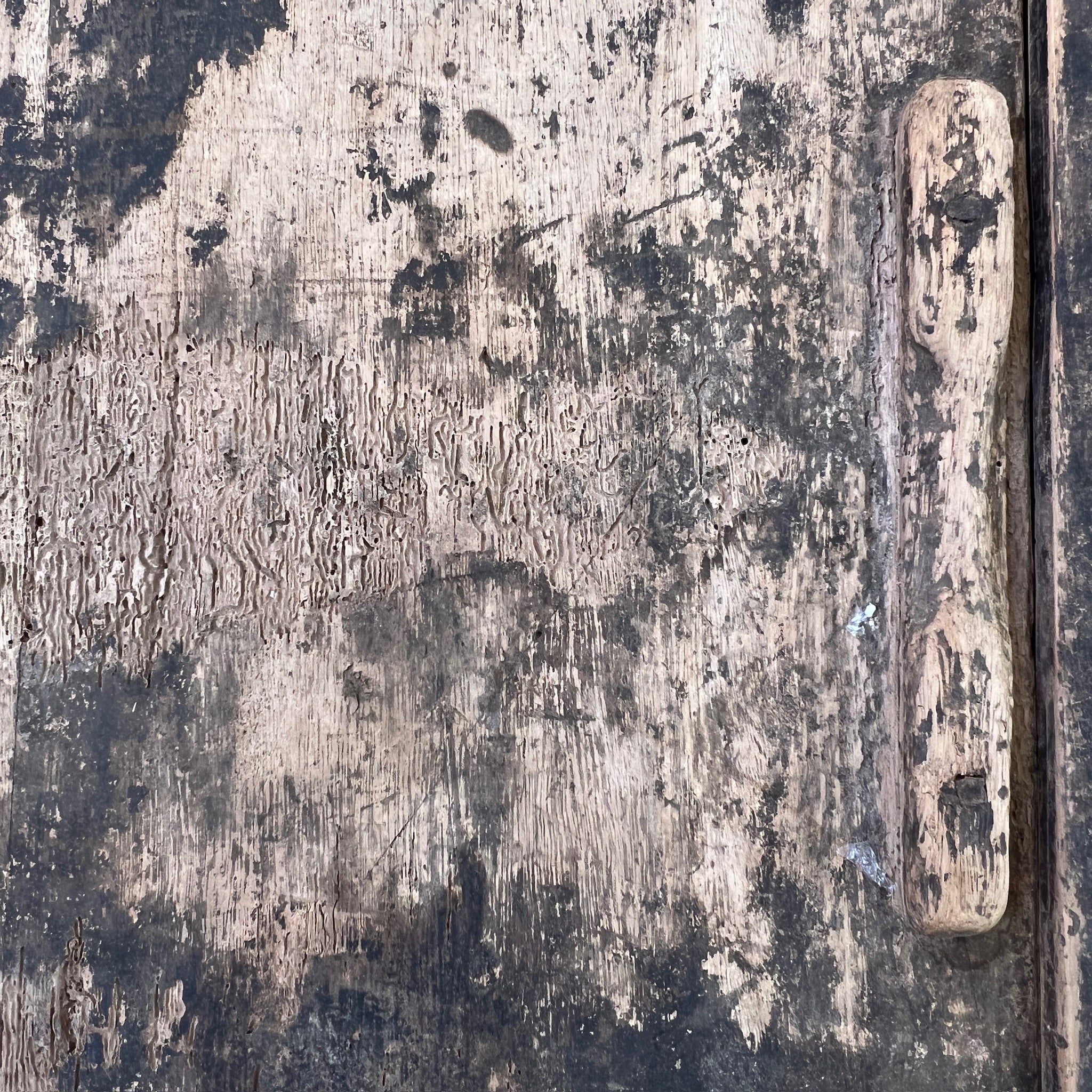 Antique Rustic Wooden Trunk | Harriet - Image 8