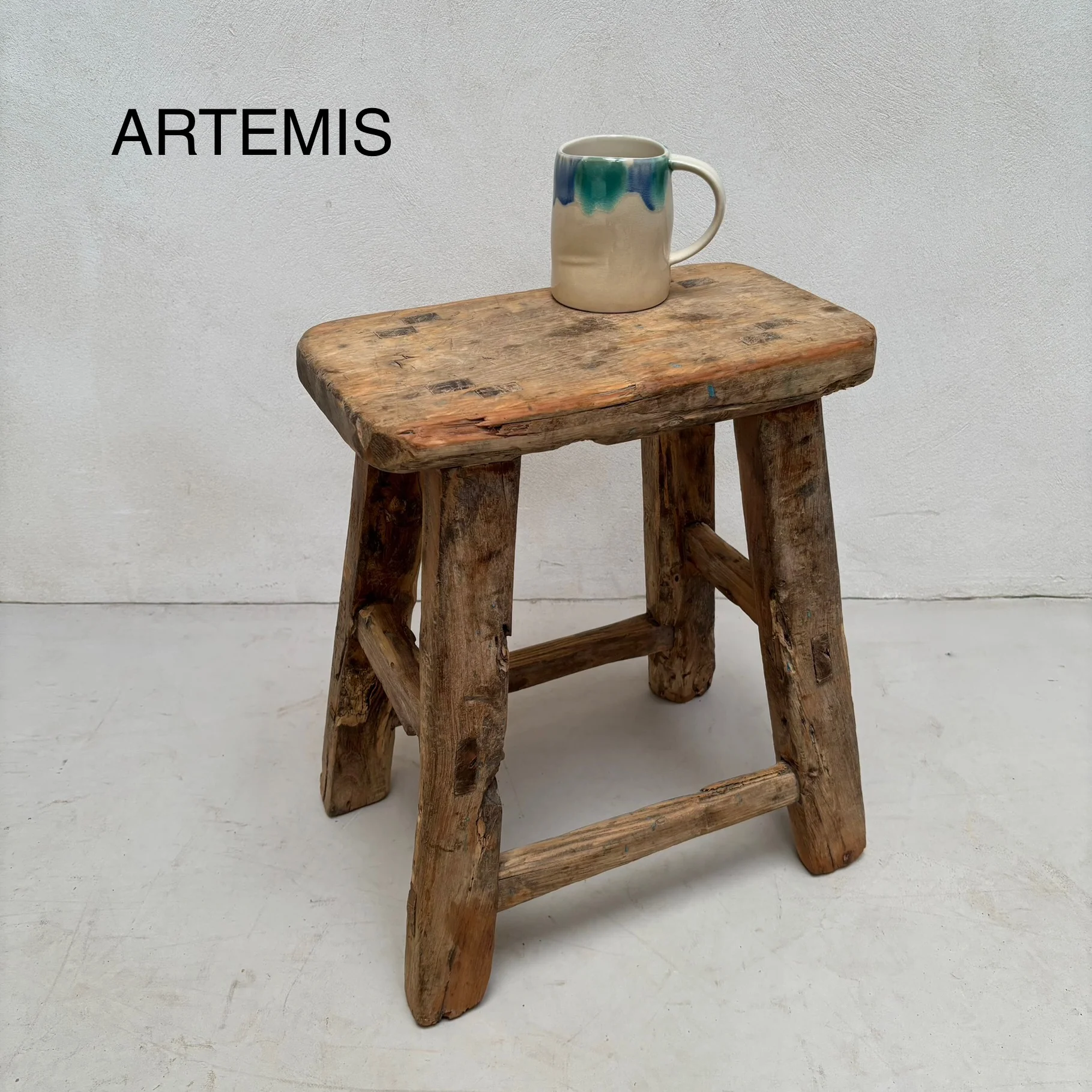 Antique Small Side Table | Large Stool (select from photo) - Image 12