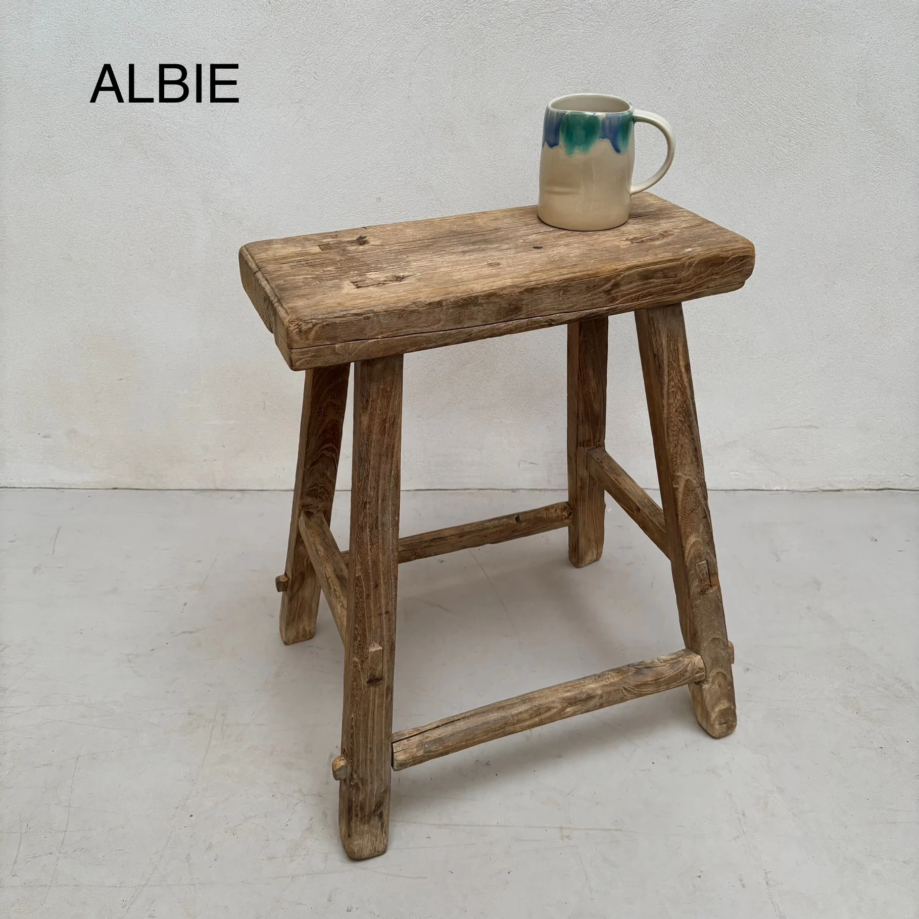 Antique Small Side Table | Large Stool (select from photo) - Image 14