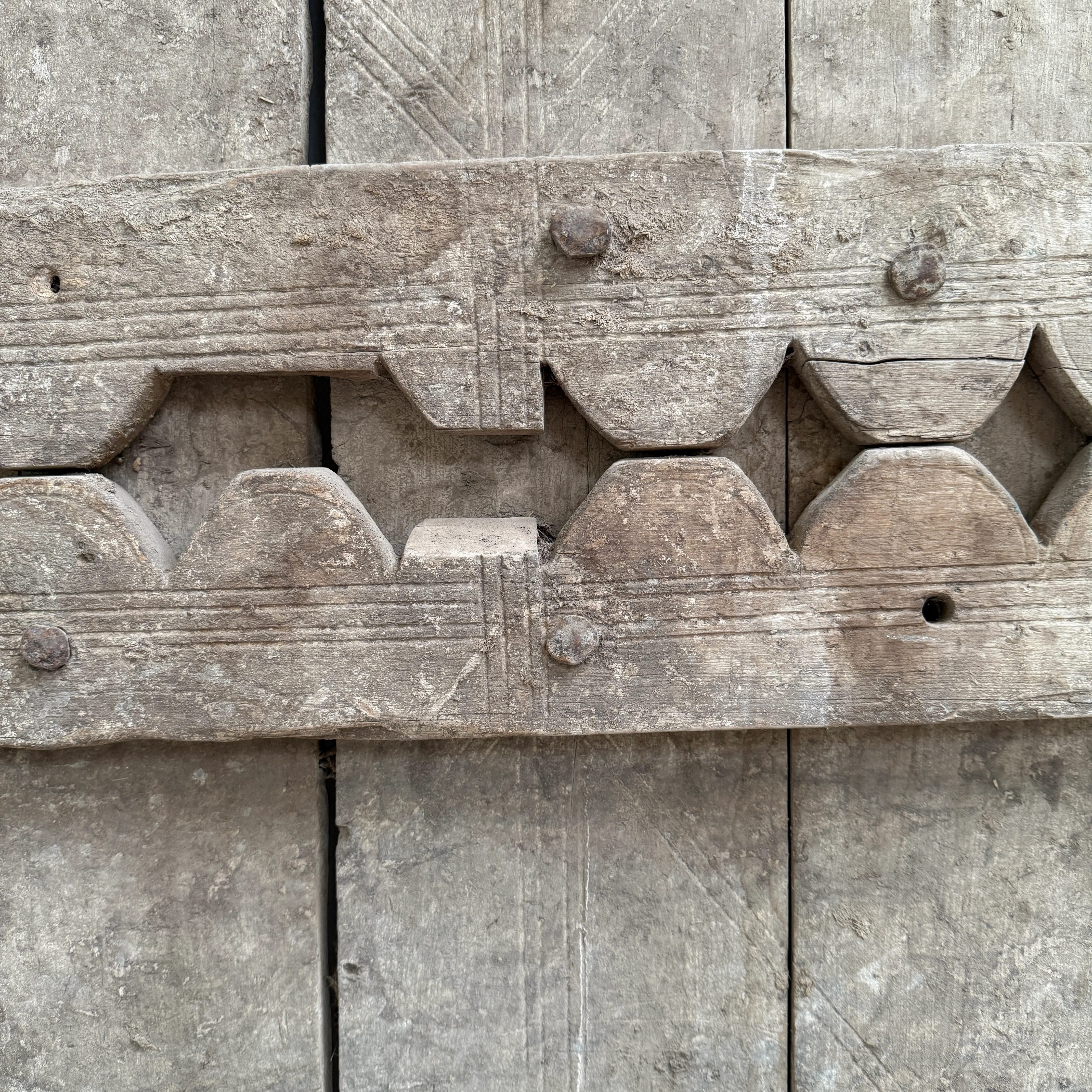 Large Antique Moroccan Door No:4 - Image 2