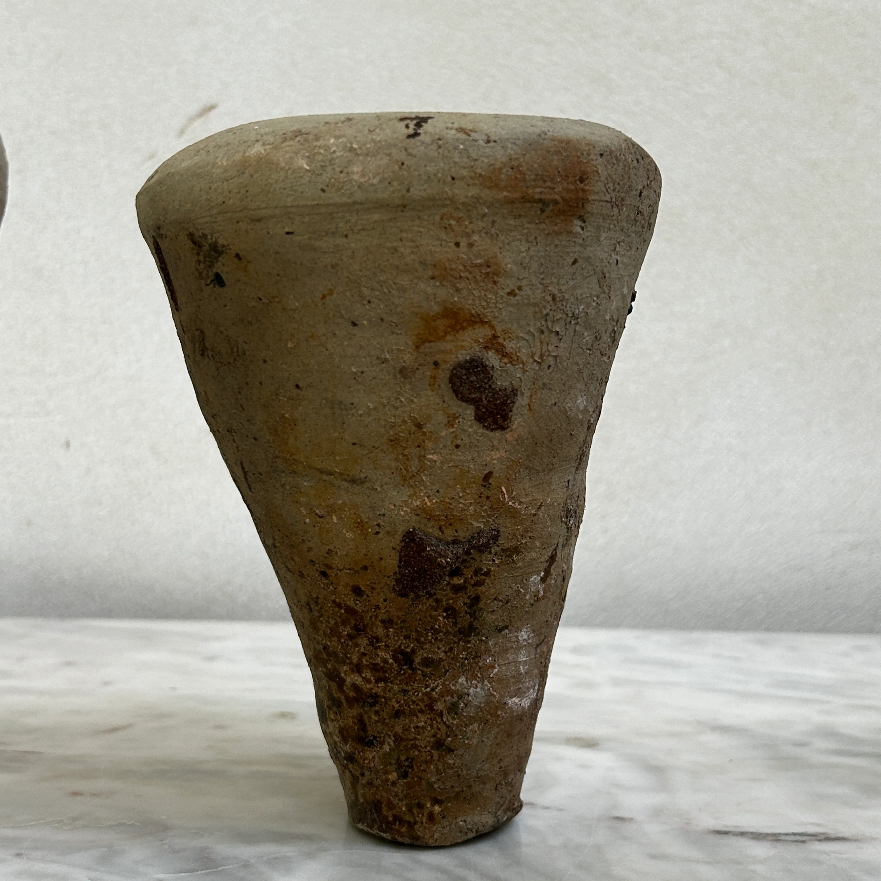 Pale Clay Sung Dynasty Mercury Storage Vessel - Image 5