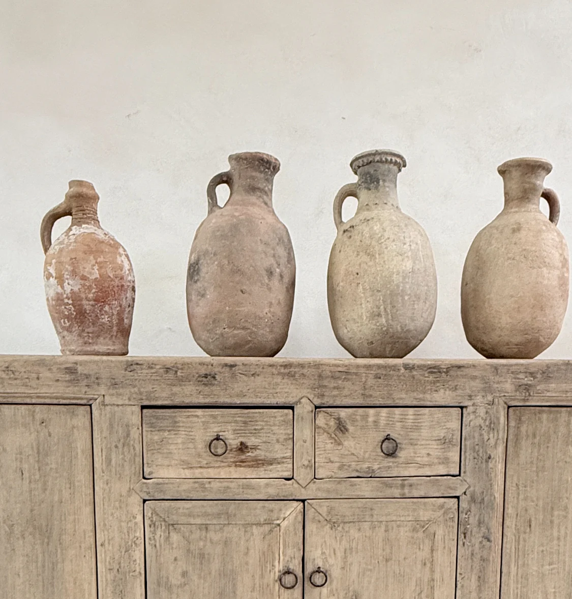 Rustic Antique Terracotta Vessel
