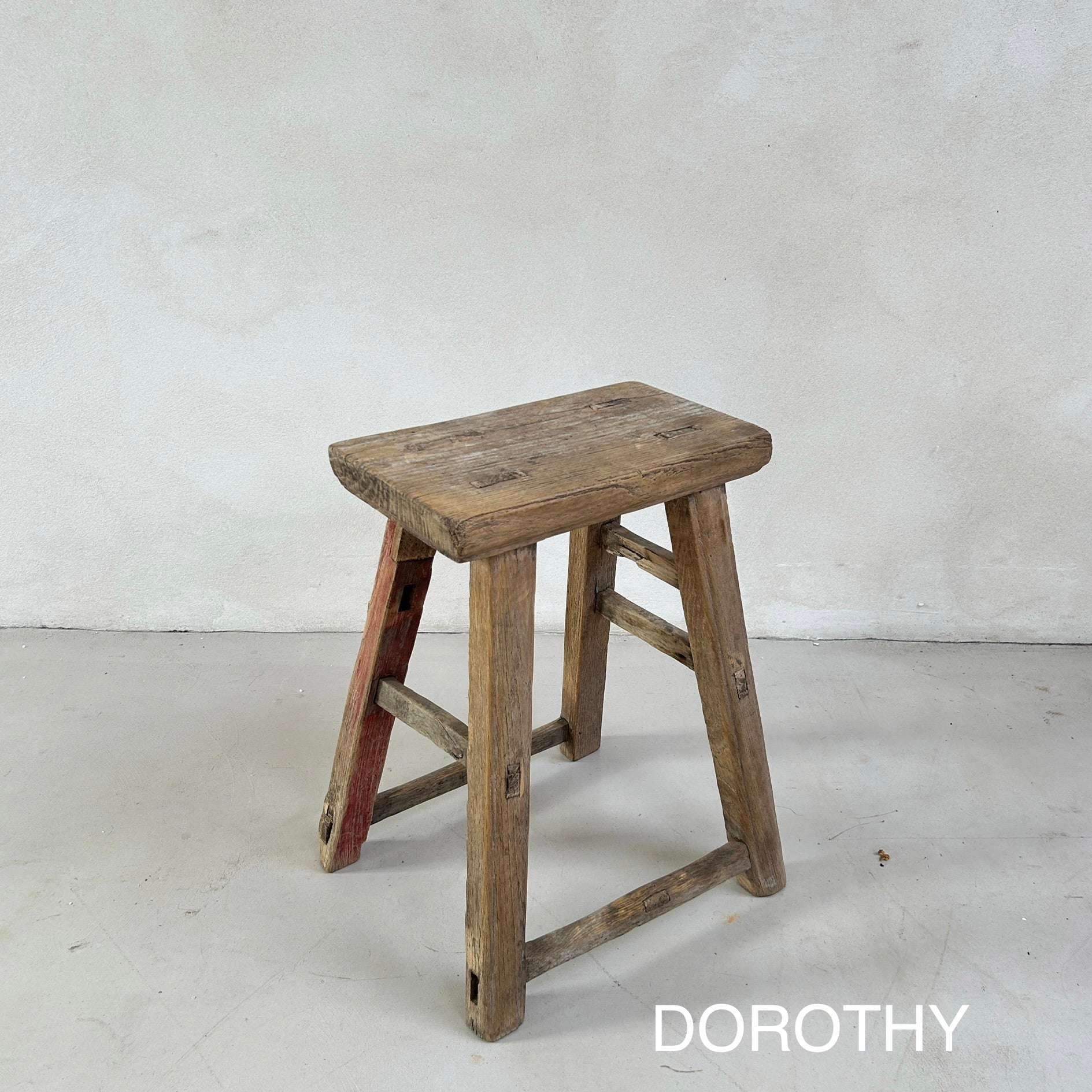 Rustic Wood Antique Stool (select from photo) - Image 11