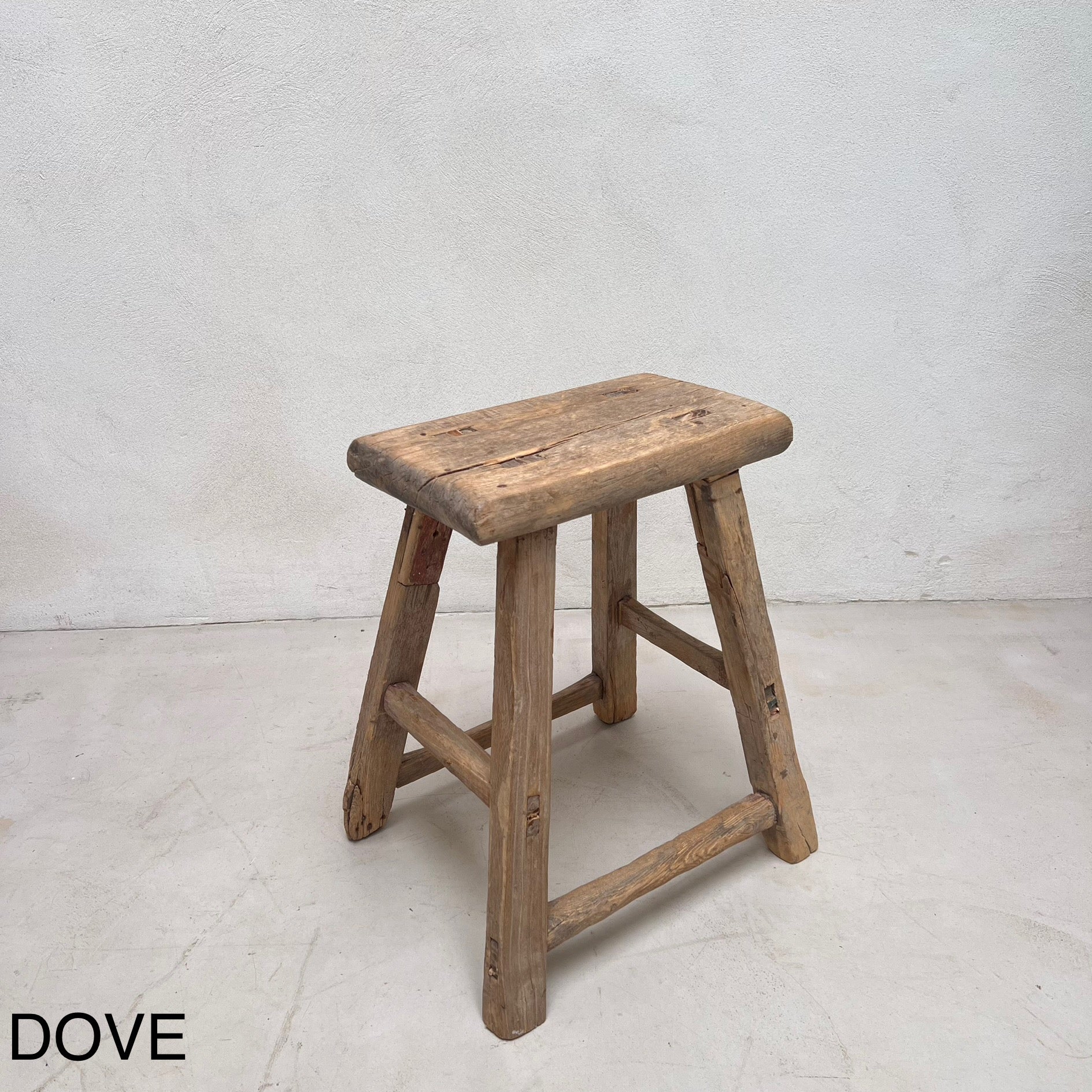 Rustic Wood Antique Stool (select from photo) - Image 12