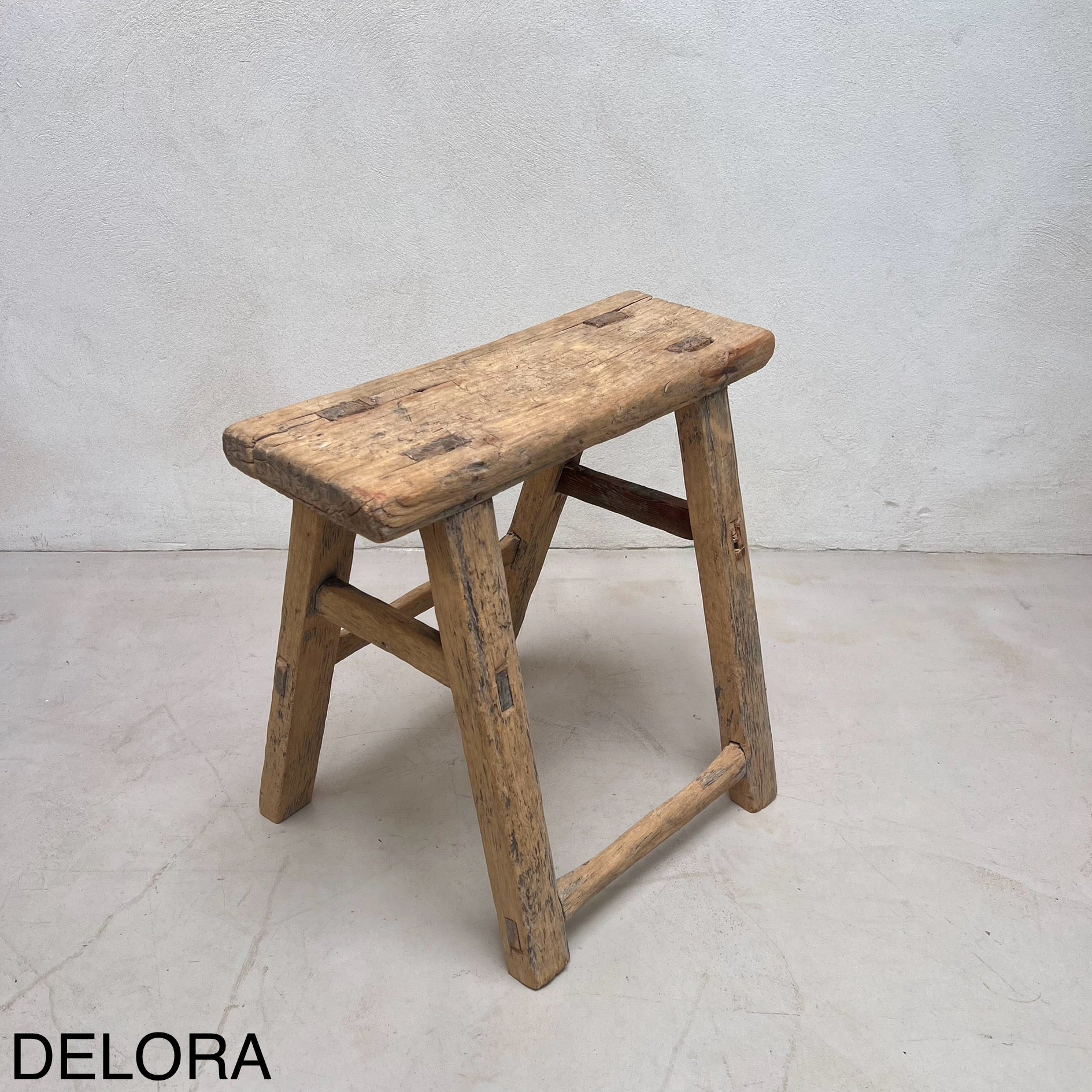 Rustic Wood Antique Stool (select from photo) - Image 13