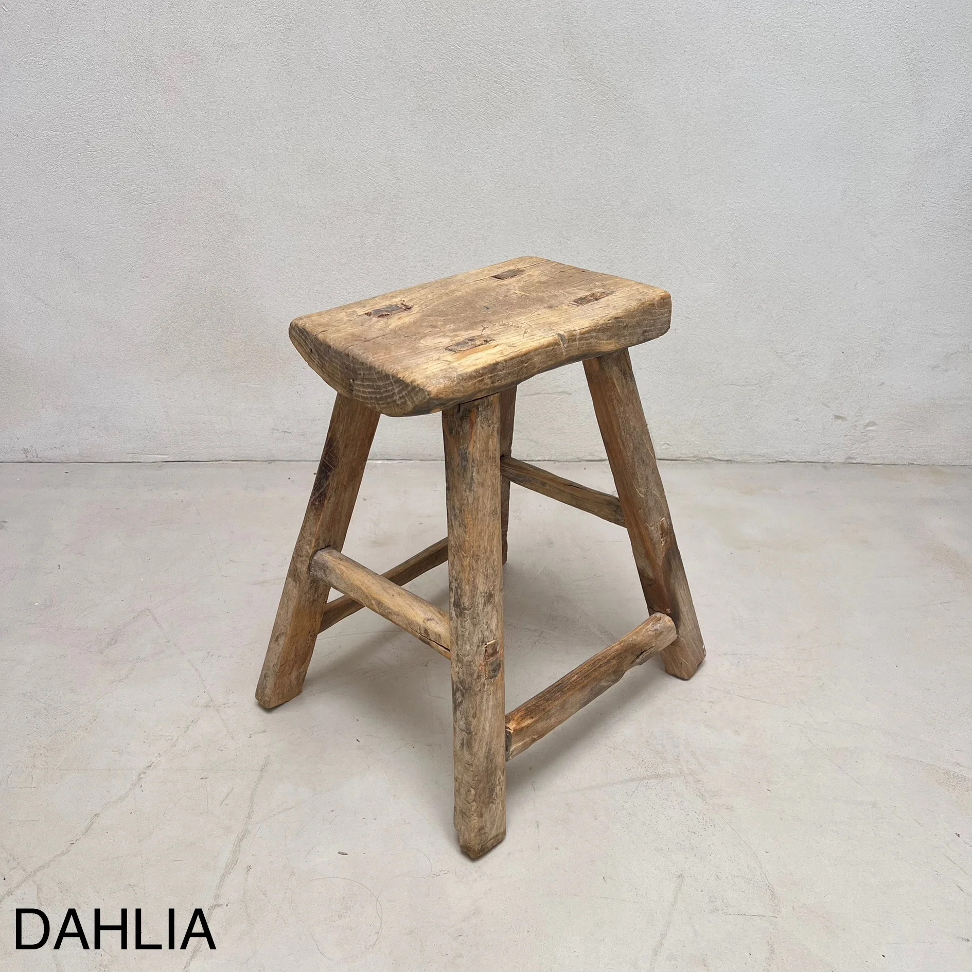 Rustic Wood Antique Stool (select from photo) - Image 17