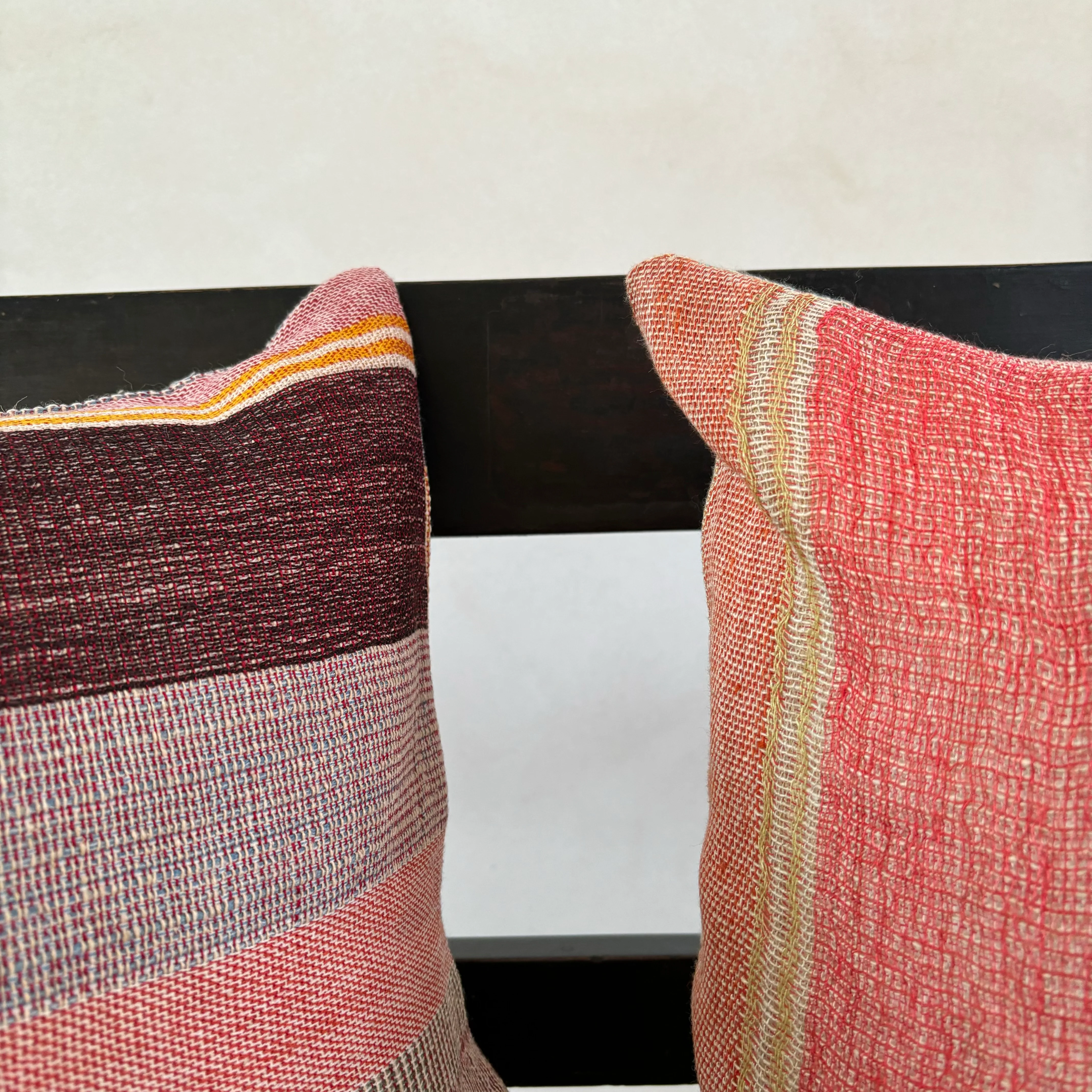Silk and Wool Cushion 50 x 50cm | Equinox - Image 7