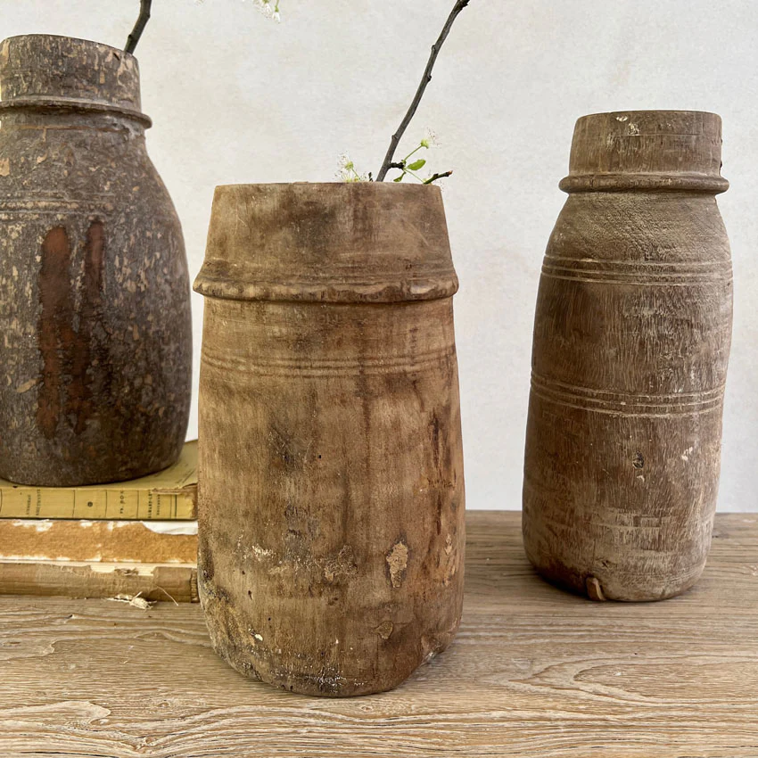 Wooden Nepali Pots XLarge - Image 2